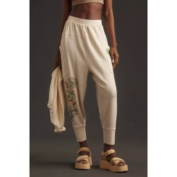 BNWT Daily Practice by Anthropologie Relaxed Joggers, size L - Picture 1 of 10